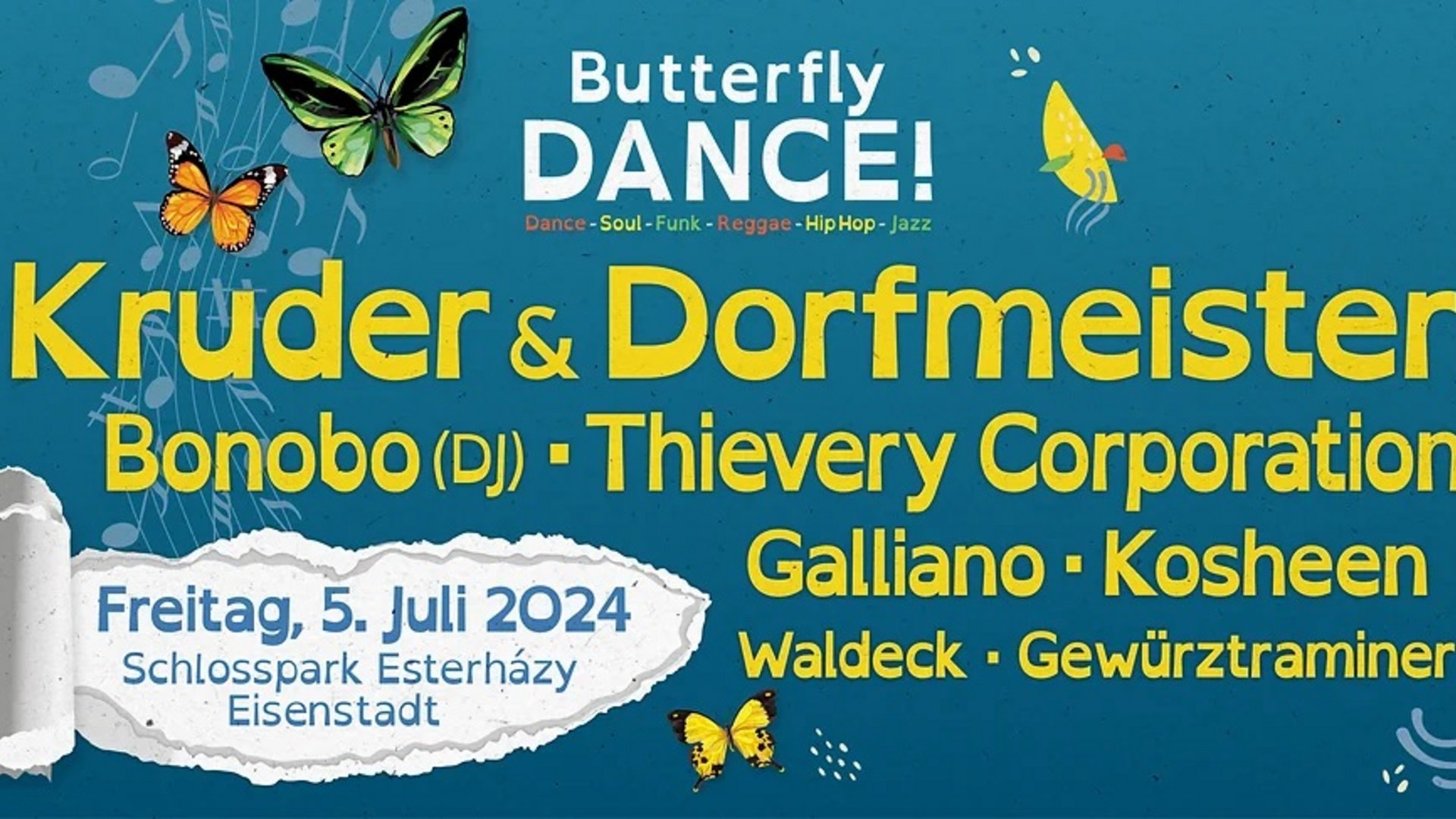 Butterfly Dance!-Shuttle 2024 - sponsored by Tourismusverband Nordburgenland